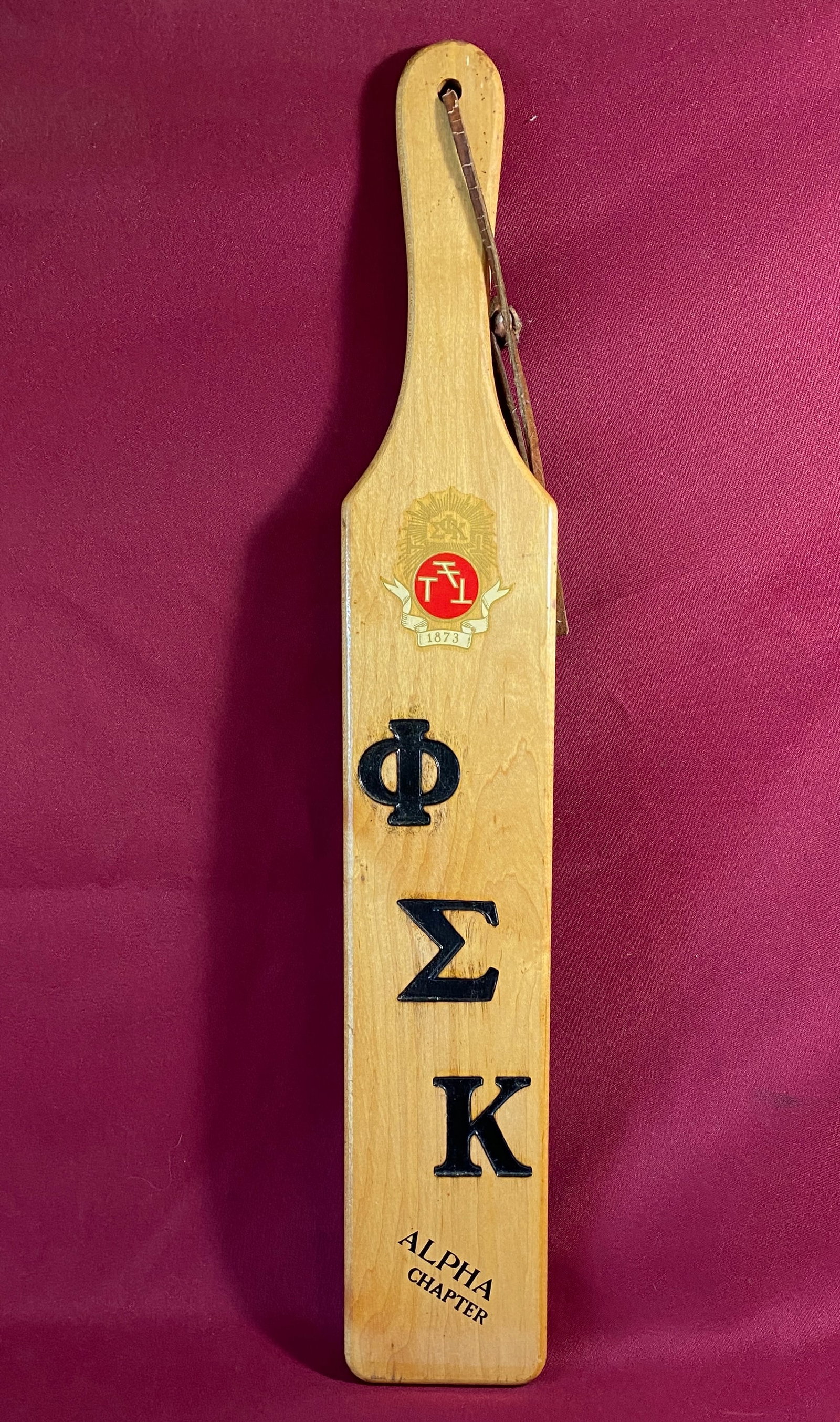 Vintage Phi Sigma Kappa Fraternity Paddle (1 of 5)