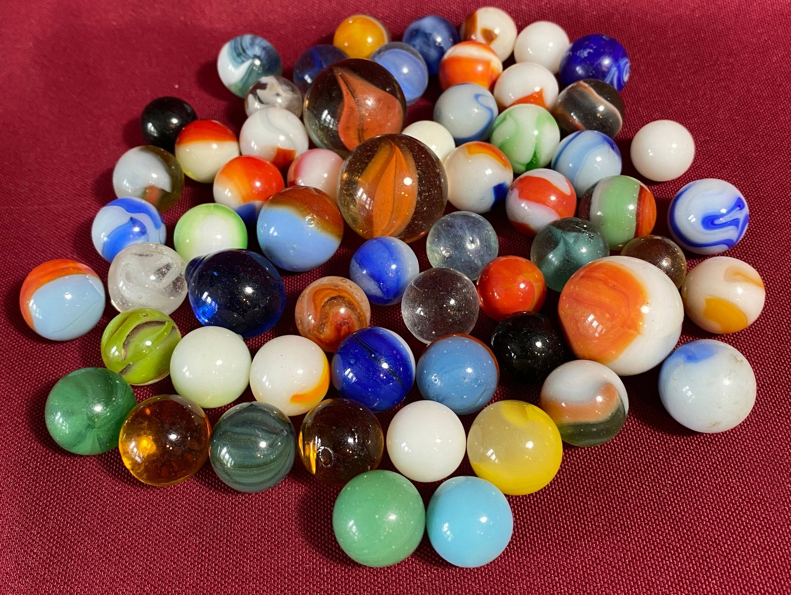 Various Older Collectible Marbles - Various Conditions - Some UV Reactive (1 of 5)