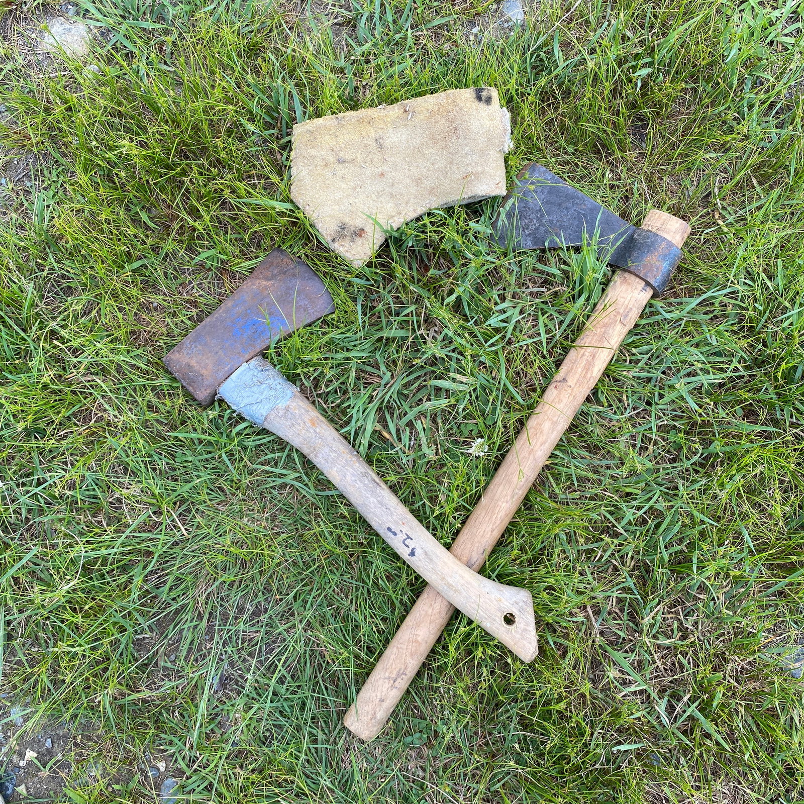 Two Old Hand Axes - 4