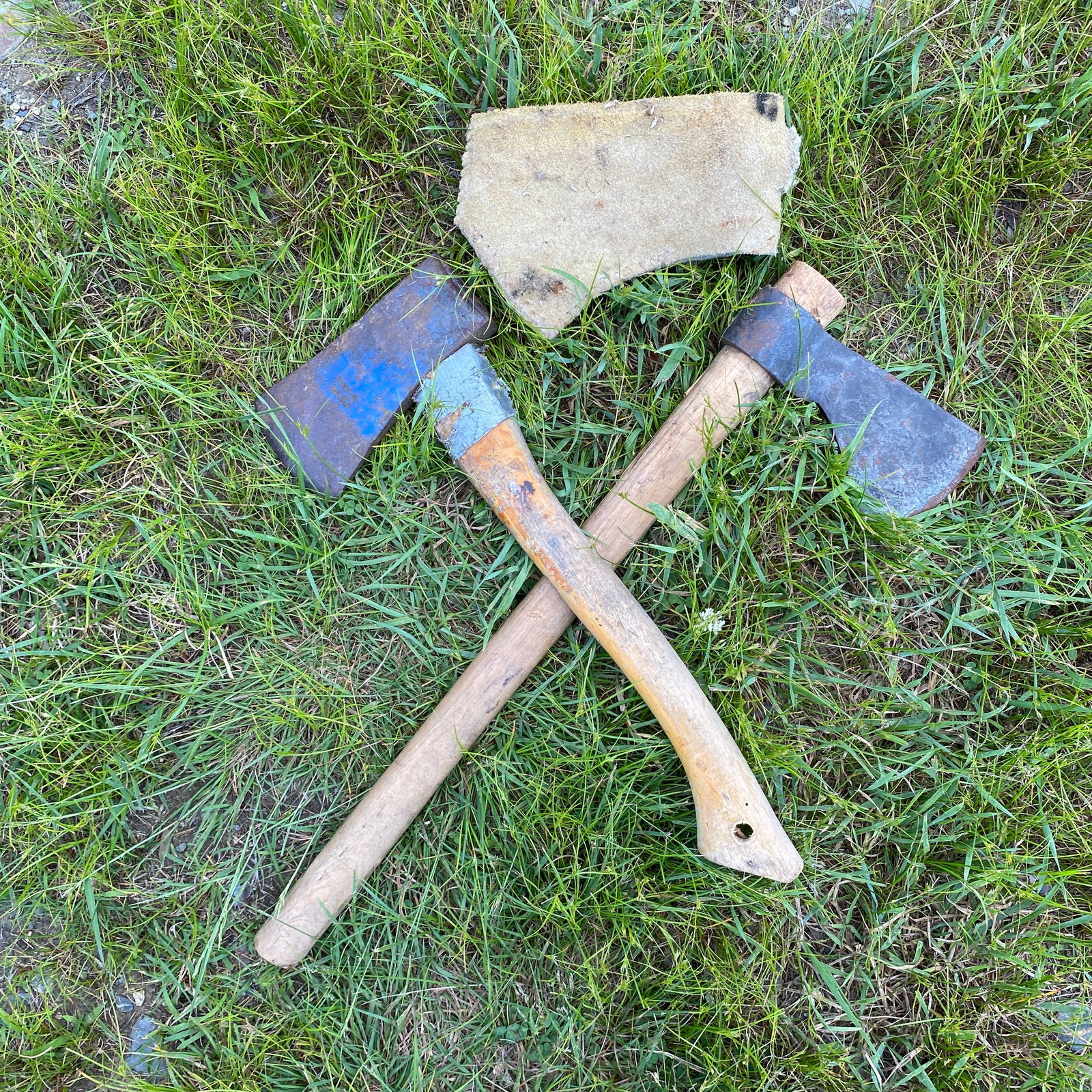 Two Old Hand Axes - 5