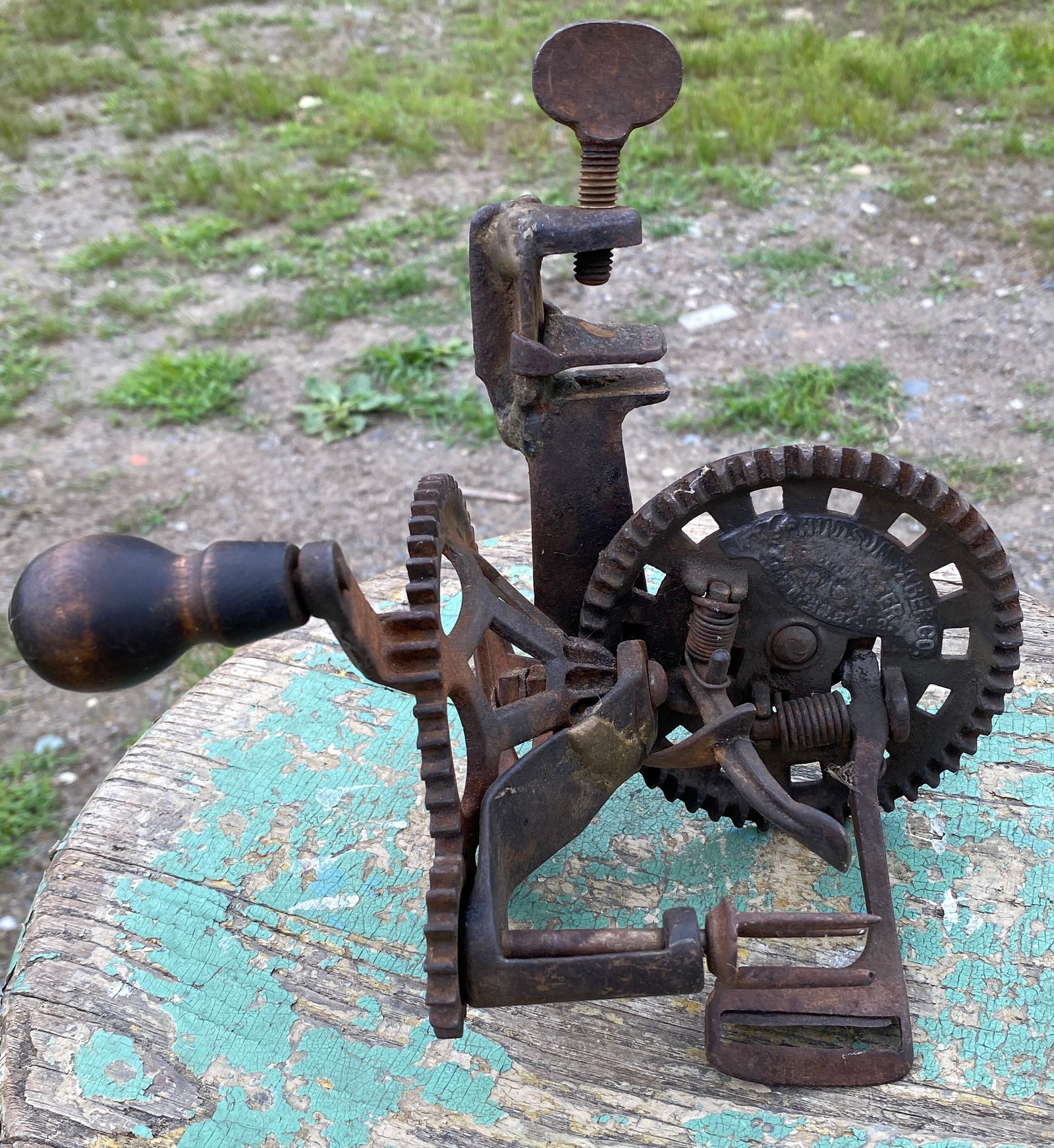 Antique Hudson Parer Co. Apple Peeler (1 of 7)