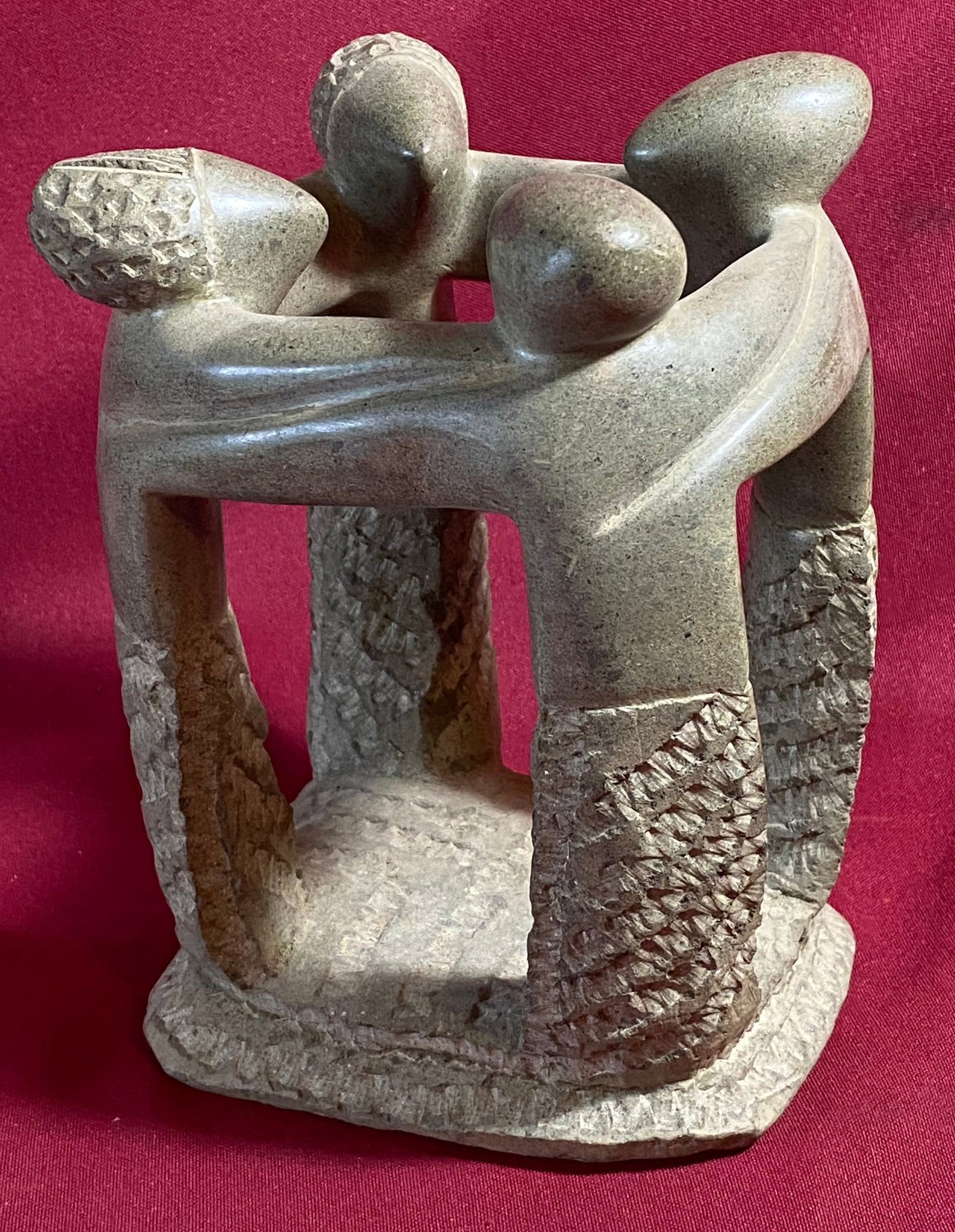 Circle of Friends Soapstone Carving (1 of 6)