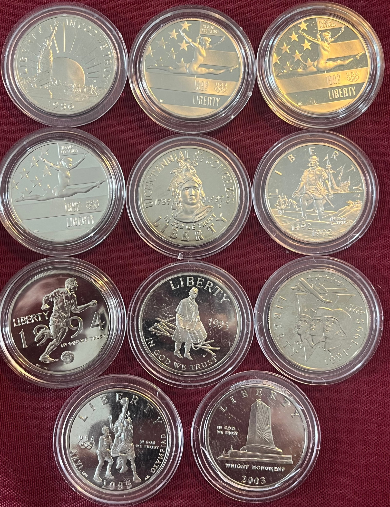 Commemorative U.S. Half Dollars (1 of 7)