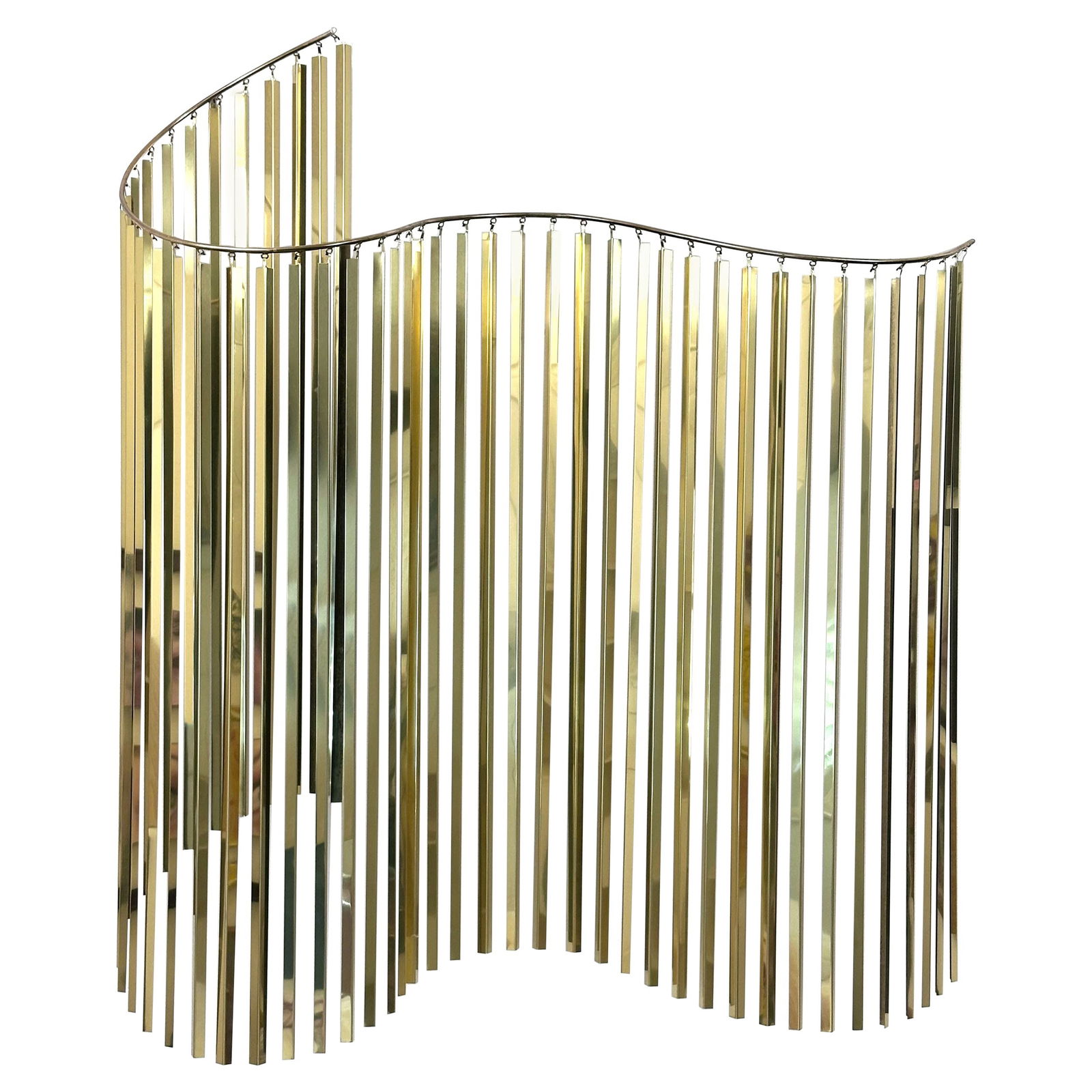 C. Jeré Kinetic Wave Wall Sculpture, Signed, 1983 (1 of 7)