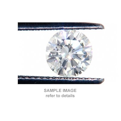 ACA Certified 0.85ct Loose Diamond Rround Cut I1/I-J
