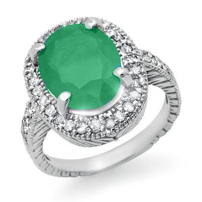 Certified 2.60ctw Emerald & Diamond Ring 14K Gold: Lot no.: 99408A VINTAGE 2.60 ctw EMERALD & DIAMOND RING IN 14KT WHITE GOLD GEMSTONE: 1 OVAL CUT EMERALD 2.20ctw DIAMOND: 26 ROUND DIAMONDS 0.40ctw CLARITY: SI-SI3 COLOR: G-I GOLD: APPROXIMATELY 5.20 G