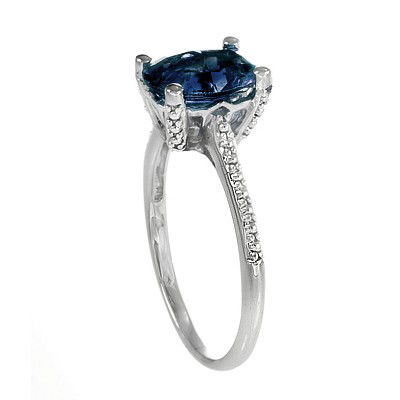 GENUINE 1 ctw BLUE SAPPHIRE RING 14K WHITE GOLD: Gemstone count: 1 Oval cut BLUE SAPPHIRE@ 1 CT Gemstone quality: AA Metal: 14K WHITE GOLD Approx. 2.3 grams Dimension: Approx. 5/16" x 5/8" Ring size: 7(US) Delivery: within 10-20 days