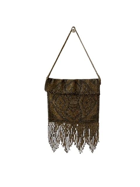 French Steele Cut Beaded Small Purse Late 1800's Early 1900's (1 of 6)