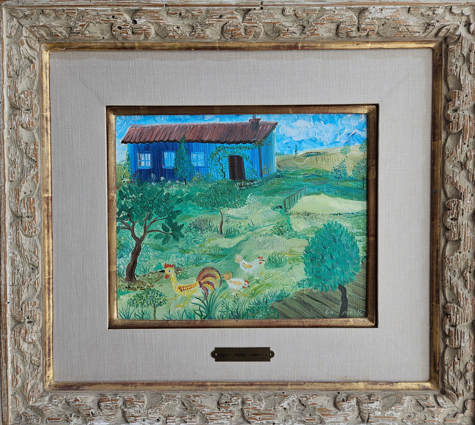 Henri Maik (French, 1922-1993) French painting (1 of 4)