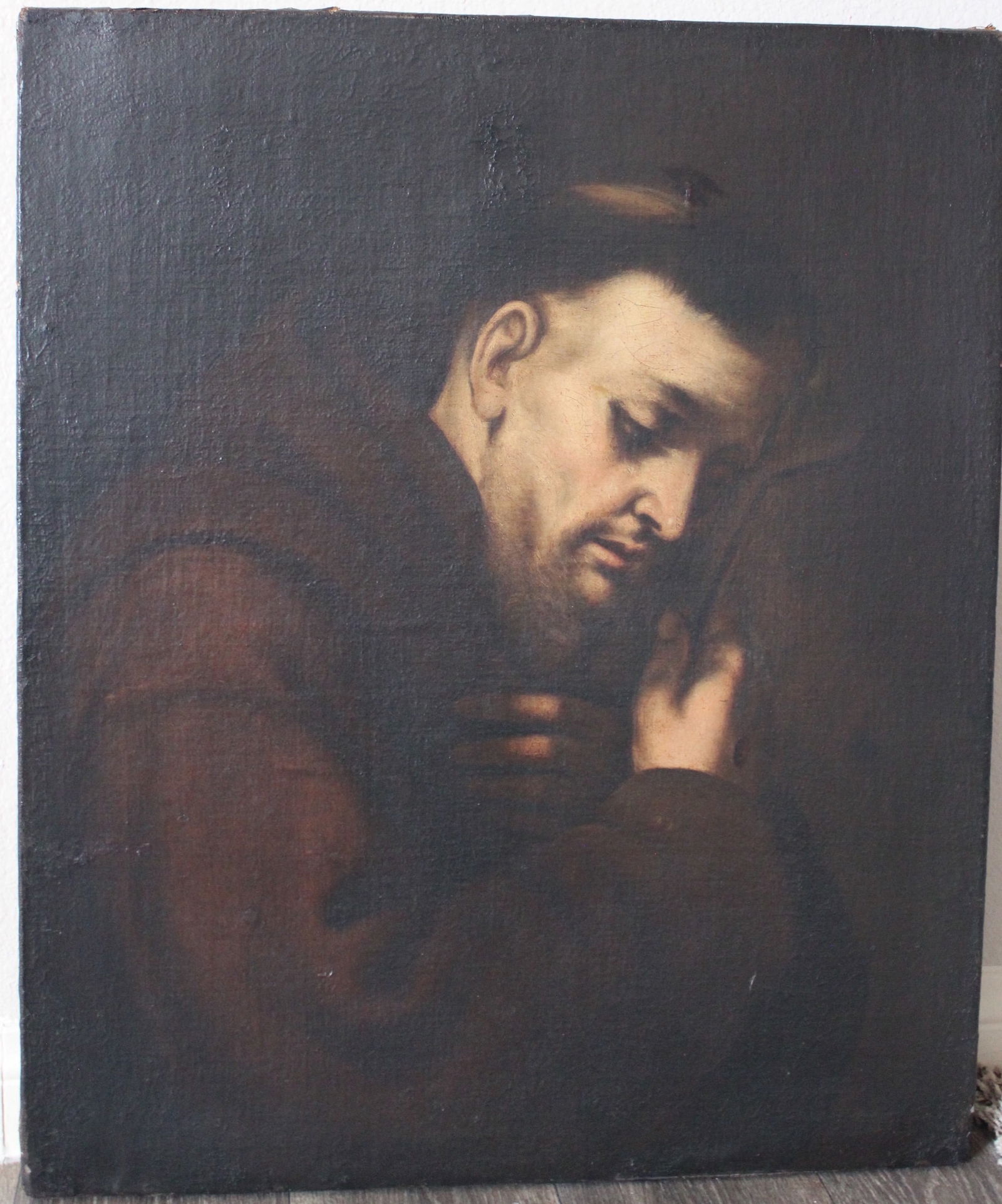 Italian Old Master 1600's St. Francis. (1 of 5)