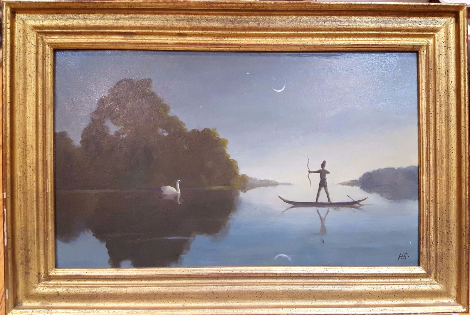 Harold Sterner (1895-1976) Surrealist Painting (1 of 3)