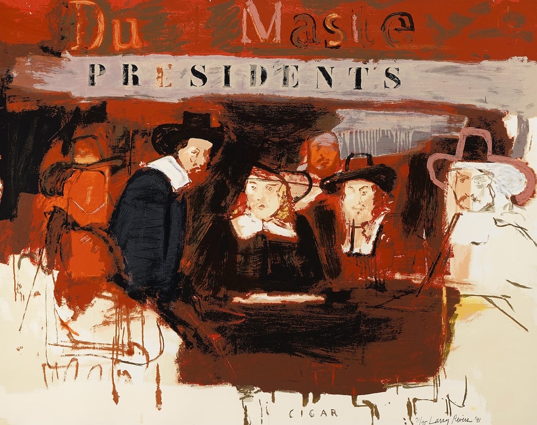 Larry Rivers Dutch Masters (Presidents) SIGNED LIMITED EDITION (1 of 1)