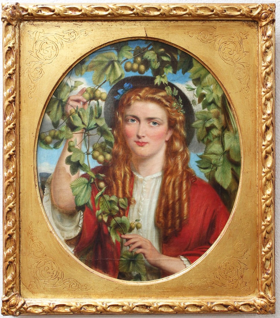 Pre-Raphaelite School Painting British 19th century (1 of 7)