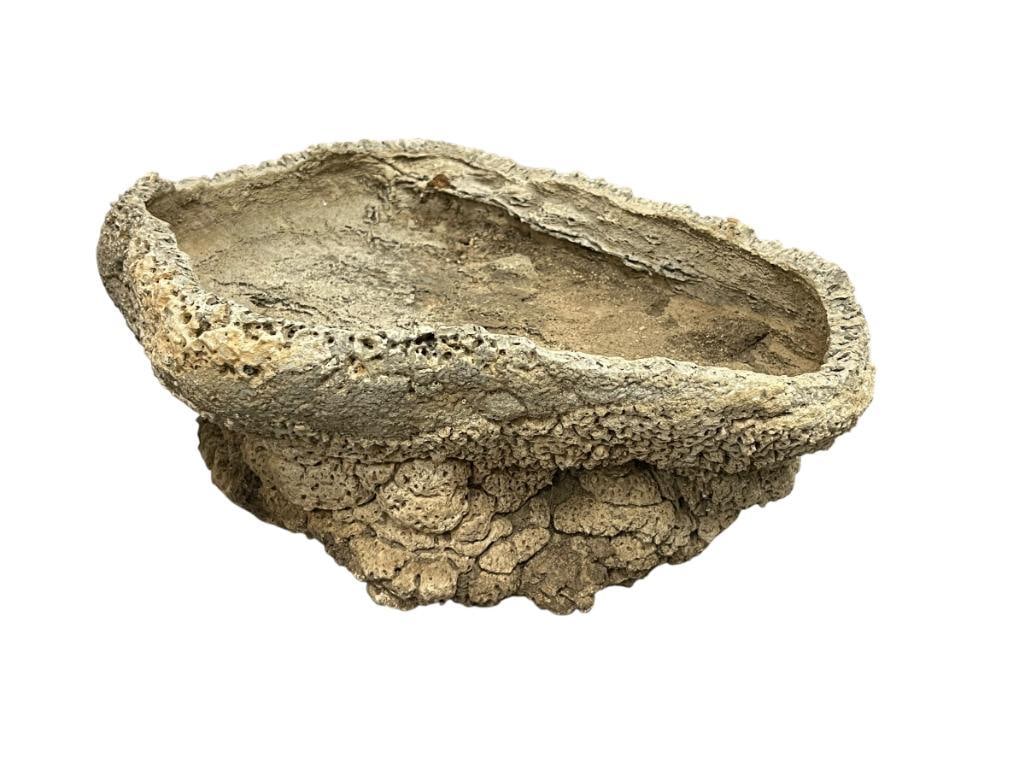 INCREDIBLE NATIVE AMERICAN ARTIFACT TUFA BOWL POSSIBLY FROM THE PYRAMID LAKE REGION OF NEVADA (1 of 5)