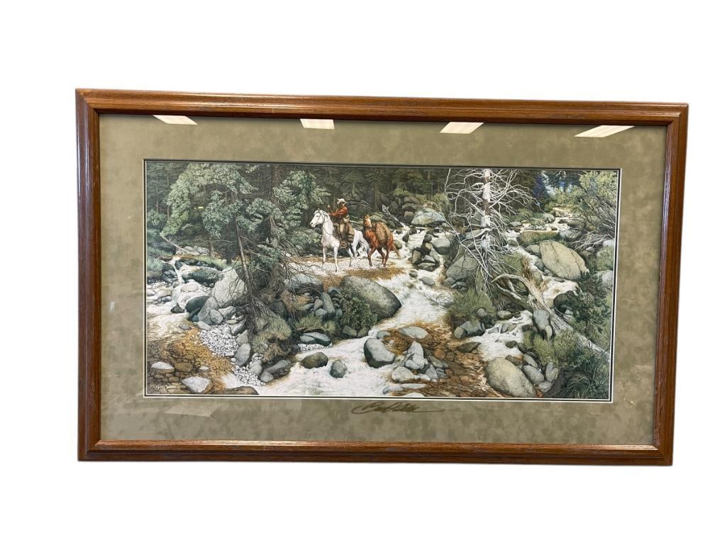 BEV DOOLITTLE "THE FOREST HAS EYE" LIMITED EDITION PRINT FROM THE GREENWICH WORKSHOP (1 of 9)