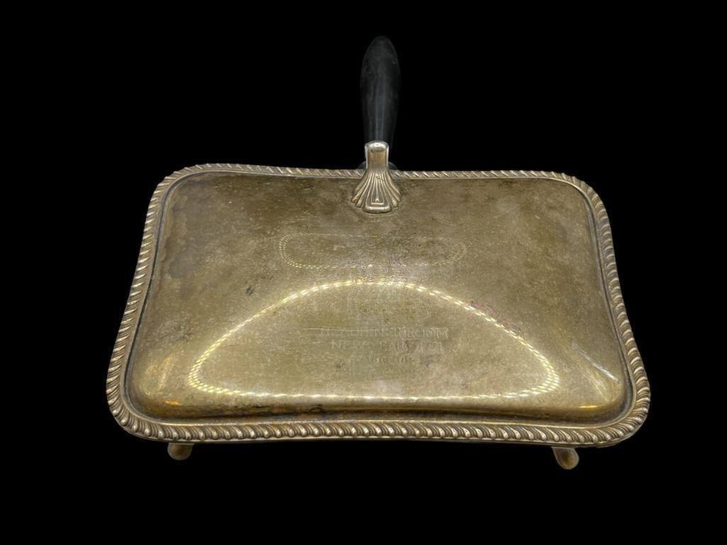 VINTAGE HARRAH'S CASINO BILL COSBY 1971 NEW YEAR'S CELEBRATION SILENT BUTLER CRUMB CATCHER (1 of 7)