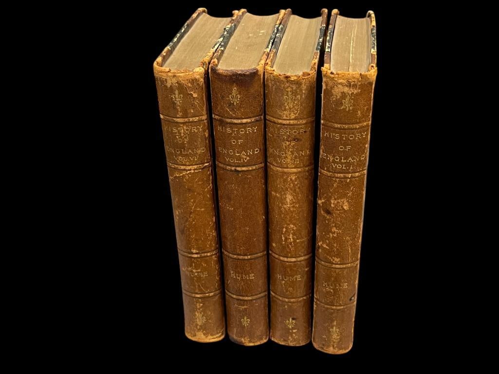 THE HISTORY OF ENGLAND FROM THE INVASION OF JULIUS CEASAR TO THE ABDICATION OF JAMES THE SECOND" (1 of 8)