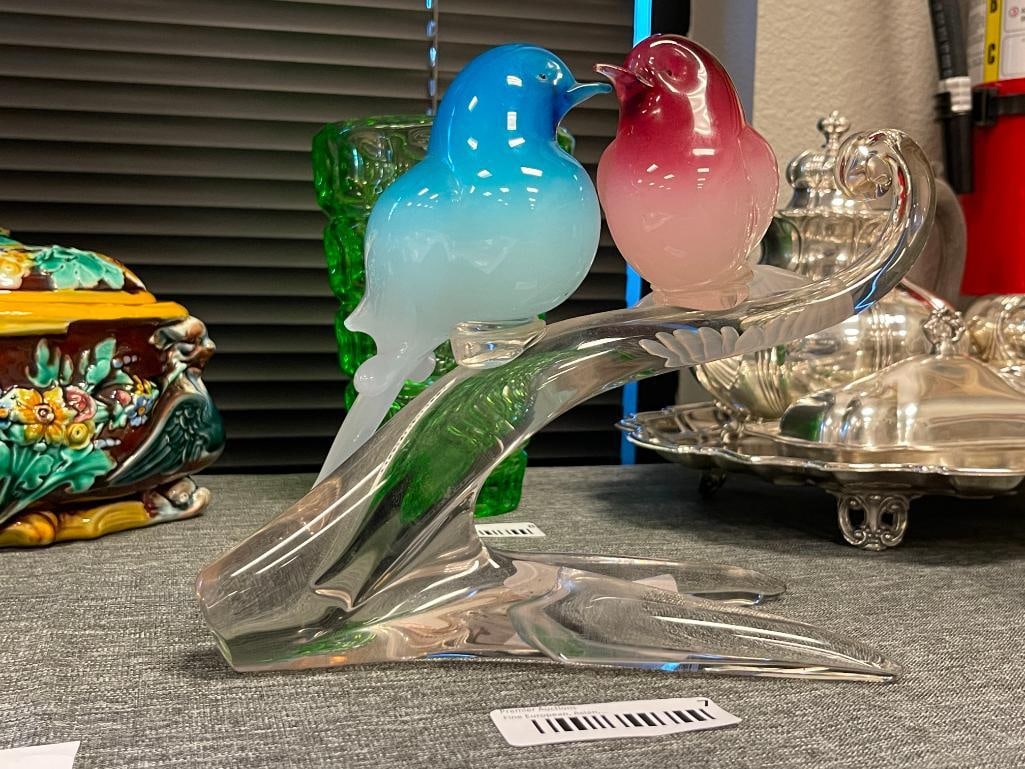 ENRICO CAMMUZZO SIGNED ITALIAN MURANO MID-CENTURY ART GLASS SCULPTURE (1 of 13)