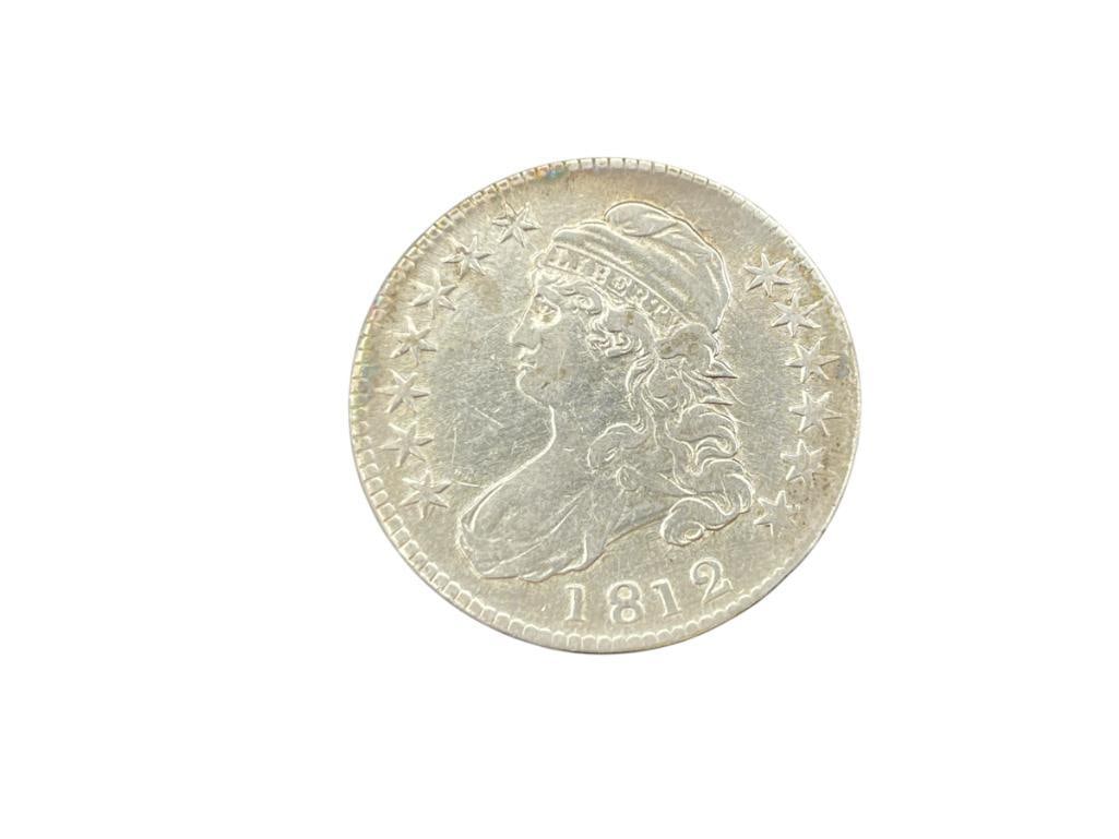 1812 U.S. CAPPED BUST SILVER HALF DOLLAR (1 of 7)