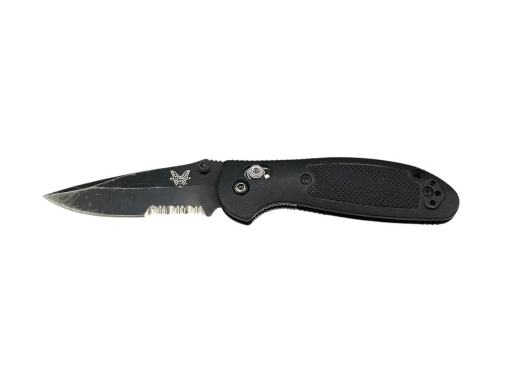 MEL PARDUE DESIGN BENCHMADE MINI GRIPTILIAN FOLDING KNIFE (1 of 6)