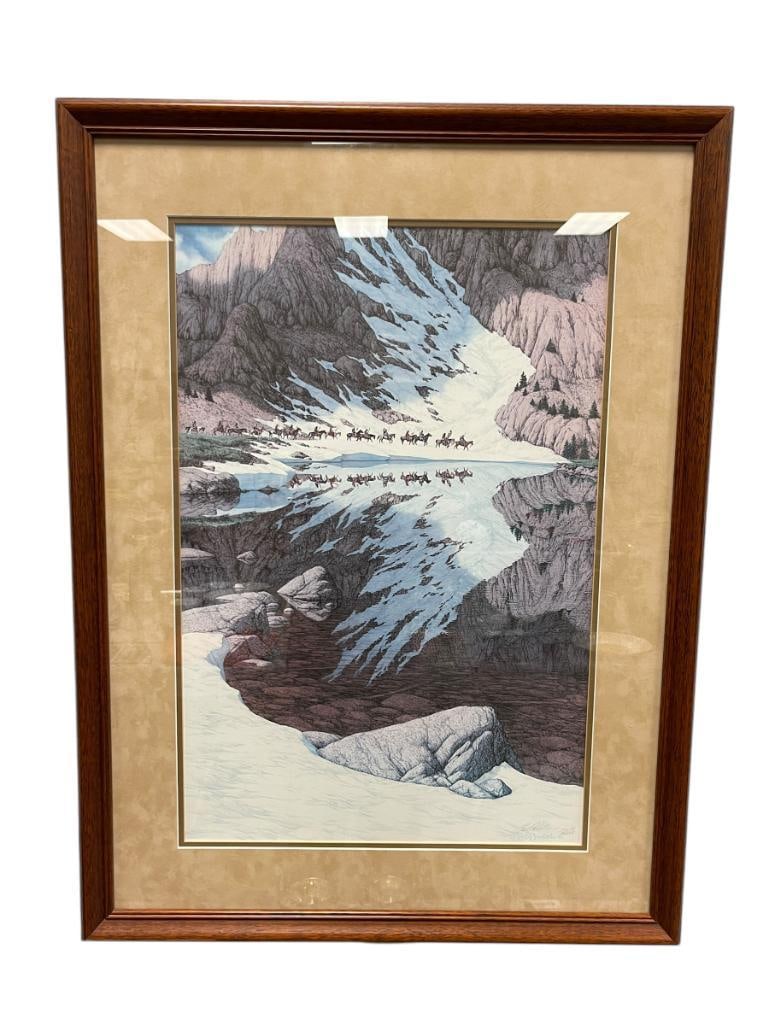 BEV DOOLITTLE "SEASON OF THE EAGLE" LIMITED EDITION PRINT FROM THE ART OF BEV DOOLITTLE (1 of 10)