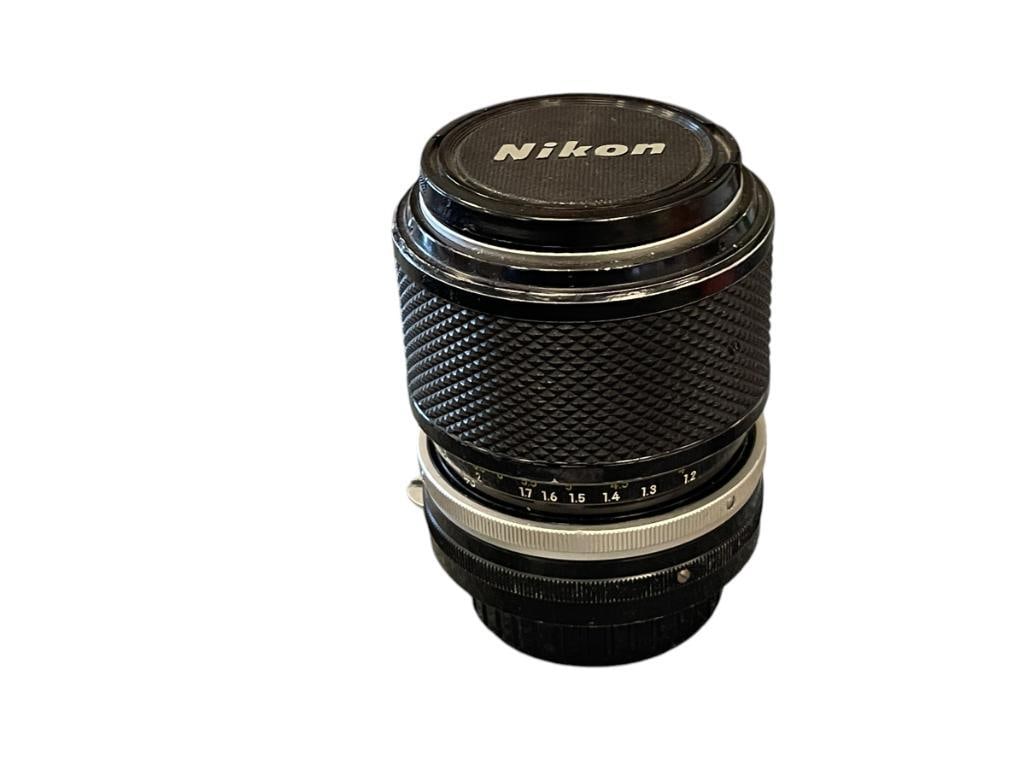 VINTAGE NIKON NIKKOR AUTO 43-86MM  F/3.5MM LENS WITH LENS COVERS (1 of 6)