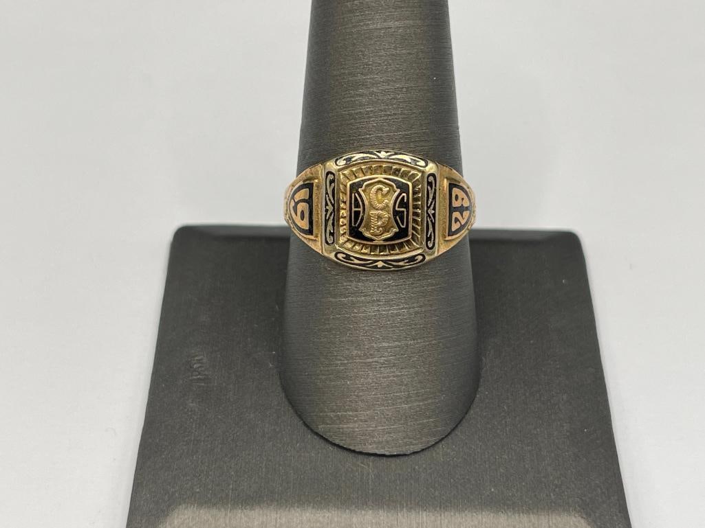 ANTIQUE 10K YELLOW GOLD 1929 CENTENNIAL PARK HIGH SCHOOL PORTLAND, OREGON CLASS RING (1 of 6)