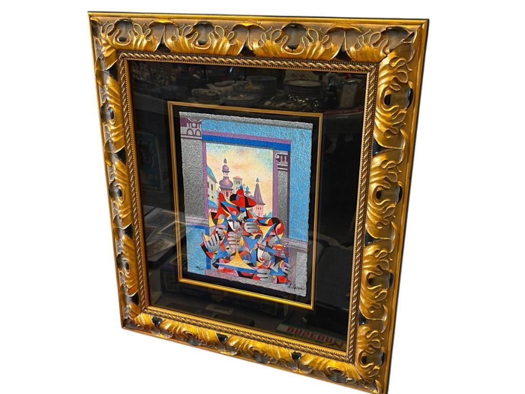 ANATOLE KRASNYANSKY (1930-2023) LIMITED EDITION SERIGRAPH TITLED "CHAMBERED MUSICIANS II" 2012 (1 of 11)