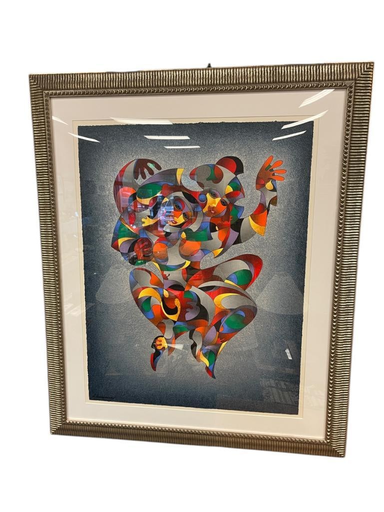 ANATOLE KRASNYANSKY (1930-2023) LIMITED EDITION SERIGRAPH TITLED "RAPTURE II" 2003 (1 of 16)