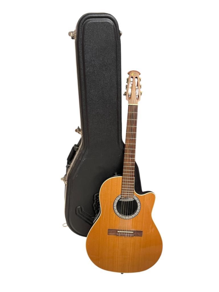 OVATION CELEBRITY MODEL NO. CC059 SIX STRING ELECTRIC ACOUSTIC GUITAR (1 of 17)