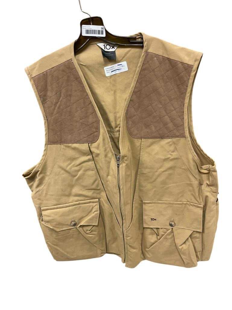 HEAVY DUTY TINEX SHOTGUN VEST: GOOD CONDITION SIZE XXL