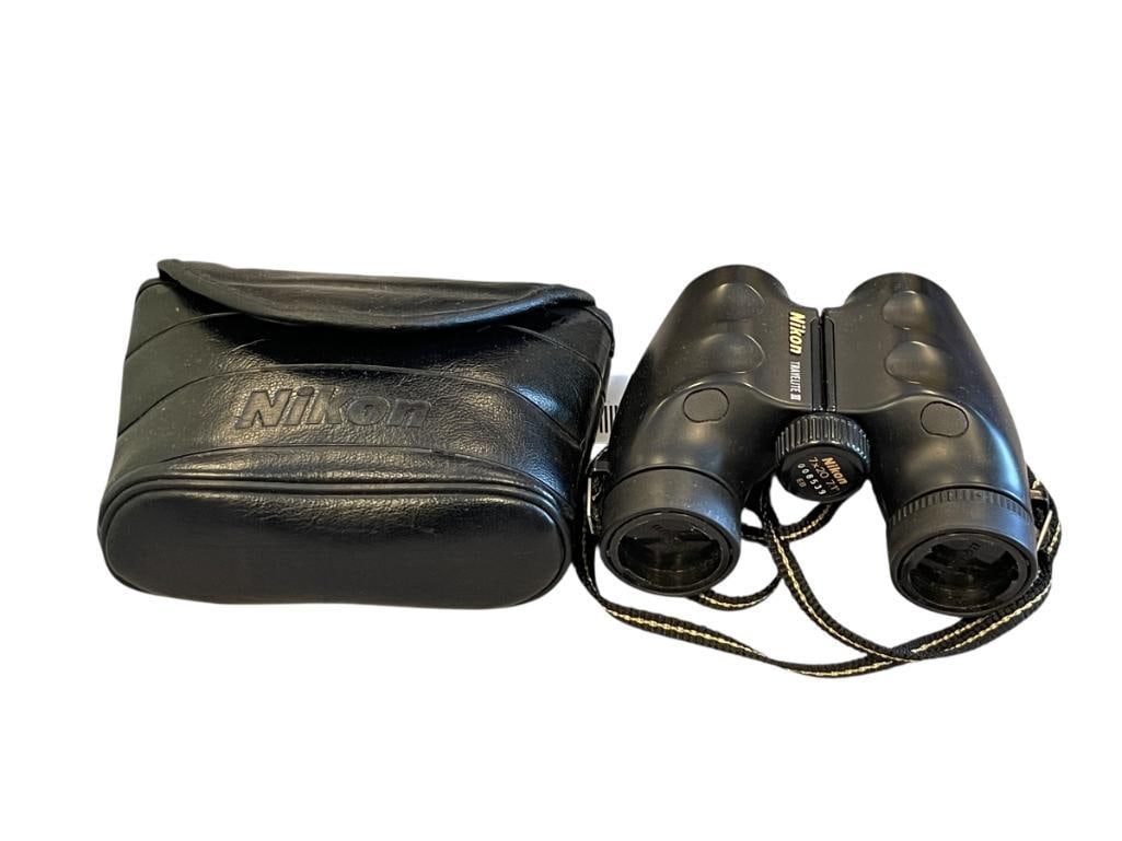 NIKON TRAVELITE III POCKET BINOCULARS 7X20 NO. 008539 (1 of 9)