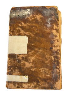 1805 HISTORY OF THE RISE, PROGRESS AND TERMINATION OF THE AMERICAN REVOLUTION BY MRS MERCY WARREN: MRS MERCY WARREN 1805 THE HISTORY OF THE RISE, PROGRESS AND TERMINATION OF THE AMERICAN REVOLUTION BOOK, LEATHER BOUND, VOL. II PRINTED BY MANNING AND LORING, AS FOUND AGE IS SHOWN, DAMAGED BINDING, S