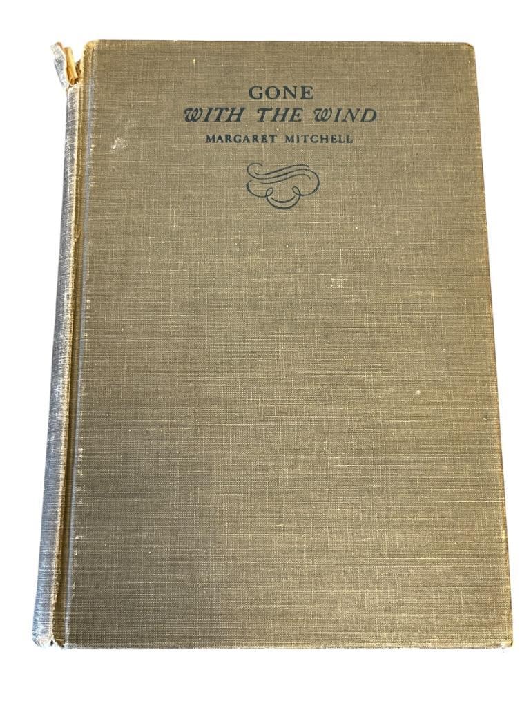 1936 GONE WITH THE WIND BY MARGARET MITCHELL BOOK PUBLISHED BY THE MACMILLAN COMPANY (1 of 12)