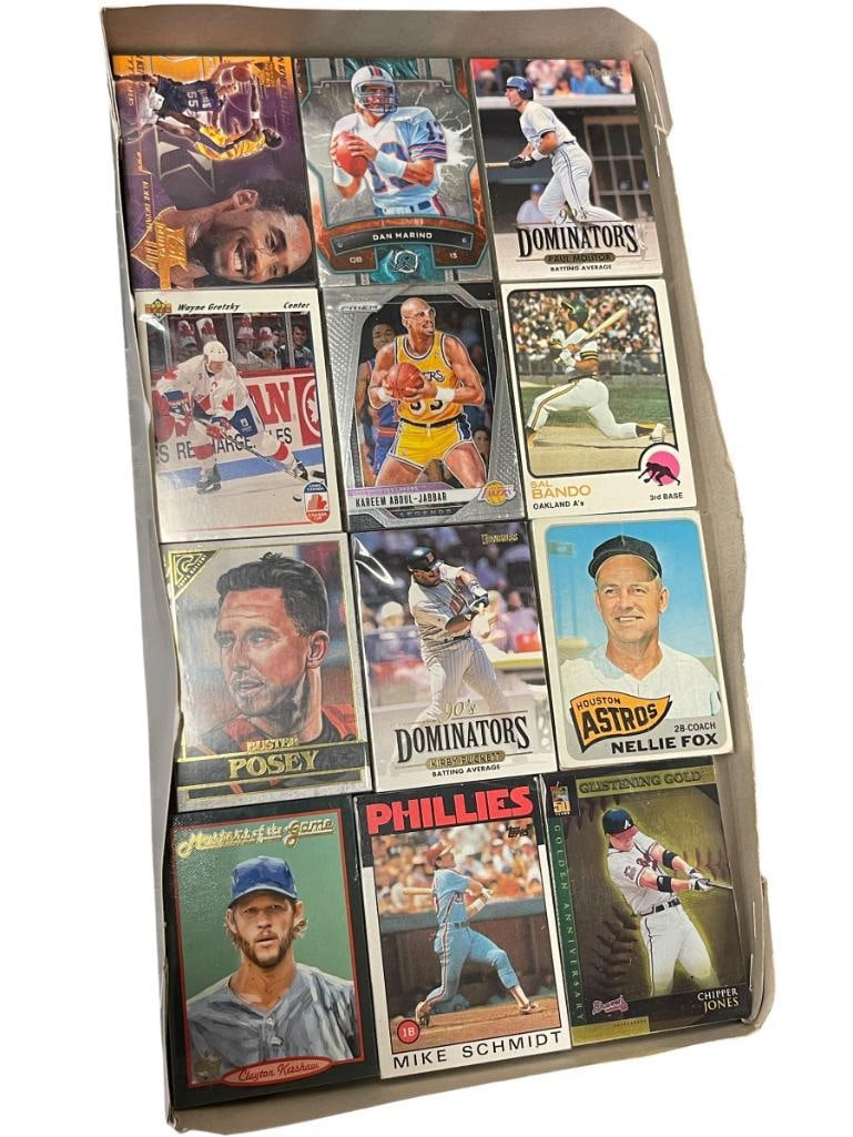 12 COLLATED SPORT CARD PACKS IN 50 COUNT PACKS 600 CARDS TOTAL (1 of 9)