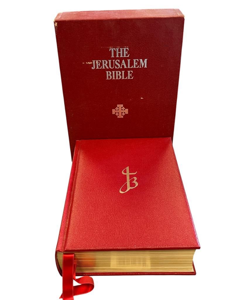 1970 THE JERUSALEM BIBLE ILLUSTRATED BY SALVADOR DALI RENOWN SURREALIST PAINTER (1 of 9)