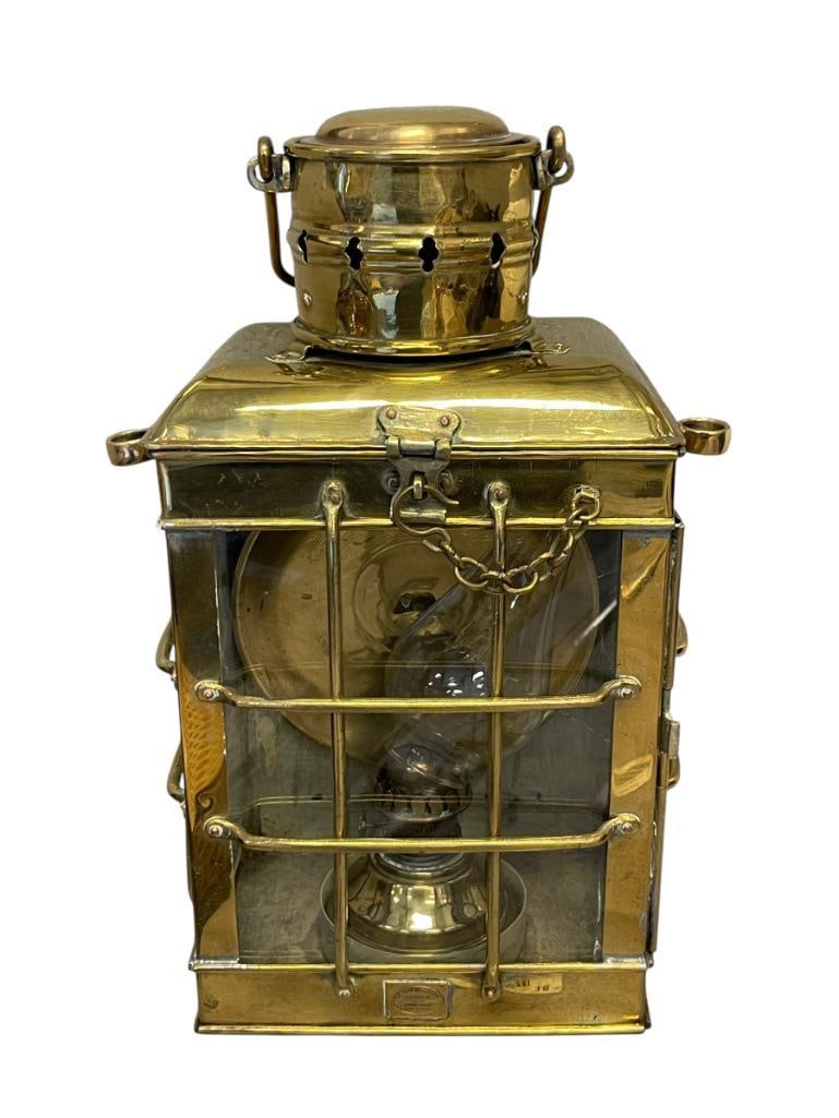 REPRODUCTION DAVEY LONDON REGULATION SHIPS CARGO LAMP (1 of 13)