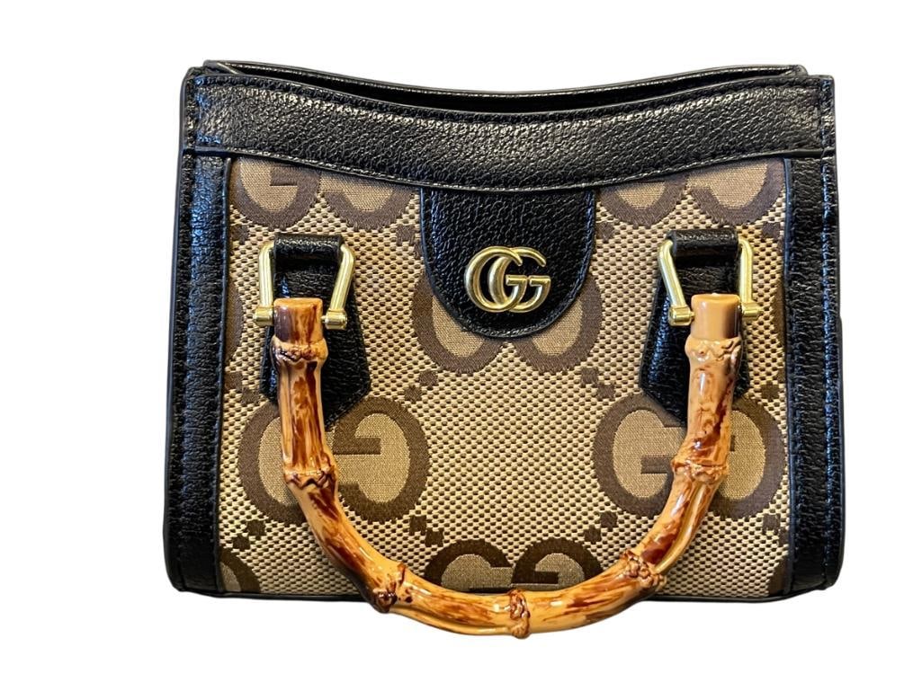 MARKED "GUCCI" DIANA FASHION DESIGNER SMALL TOTE BAG (1 of 9)