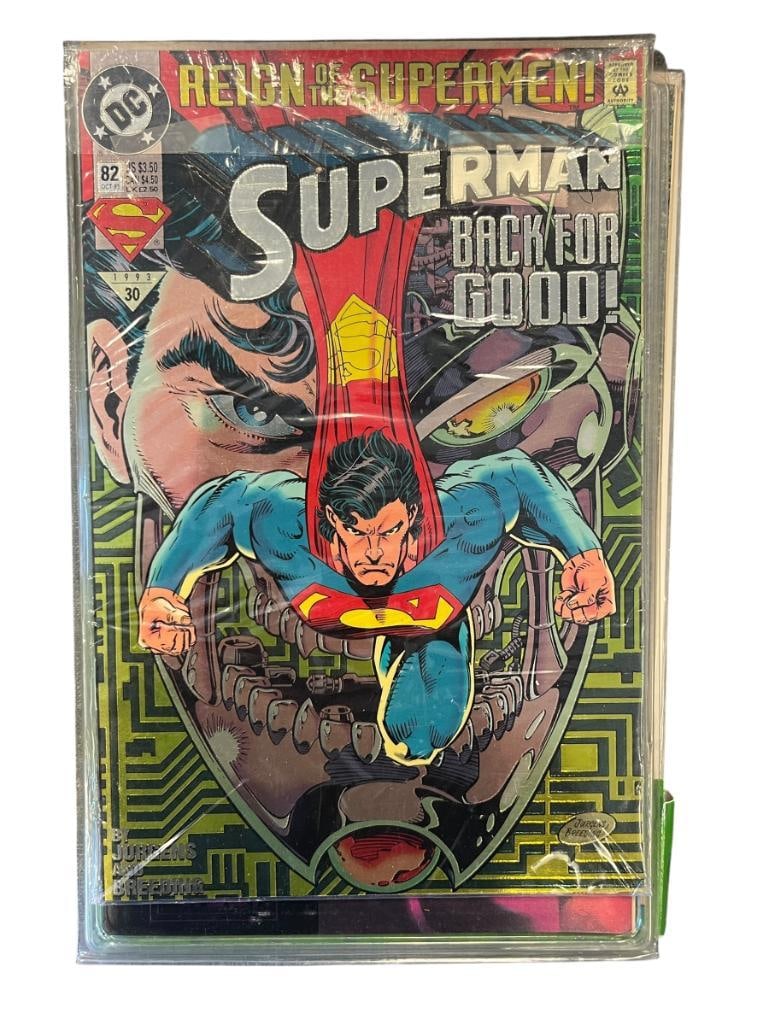 MAGNETO, SUPERMAN, THE FINAL NIGHT AND GREEN LANTERN COMIC BOOKS (1 of 10)