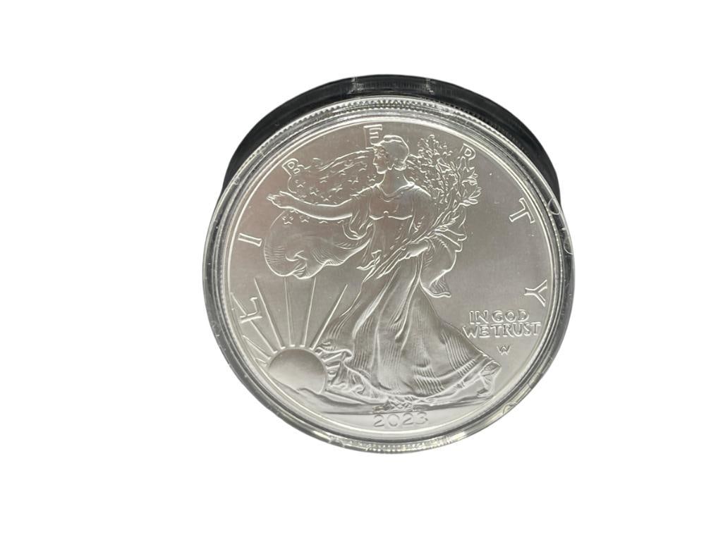 2023 AMERICAN SILVER EAGLE PROOF DOLLAR (1 of 7)