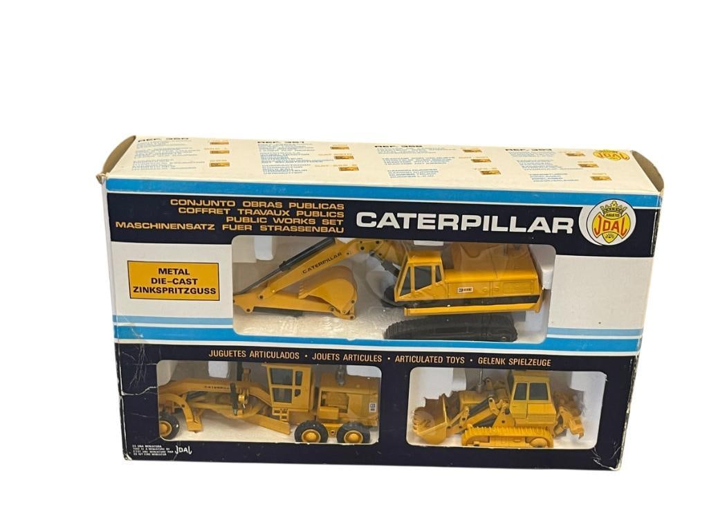 VINTAGE JOAL JUGUETES MINIATURE DIE-CAST CATERPILLAR CONSTRUCTION ARTICULATED TOYS MADE IN SPAIN (1 of 10)