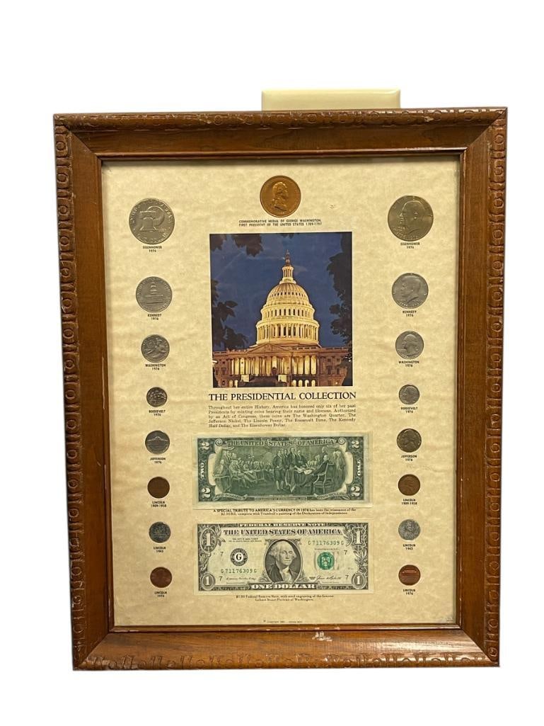 "THE PRESIDENTIAL COLLECTION" U.S. COIN AND CURRENCY SET (1 of 10)