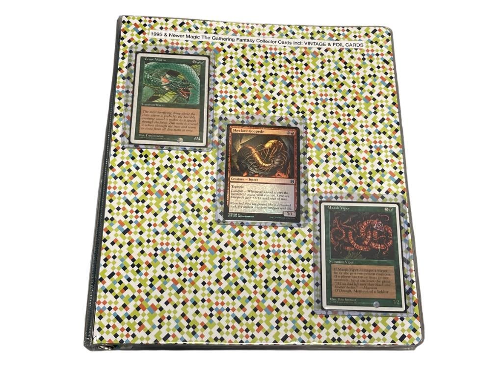 MAGIC THE GATHERING COLLECTIBLE FANTASY PLAYING CARDS 1995-2024 INCLUDES MANY FOIL CARDS (1 of 20)