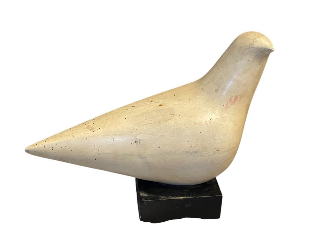 CLEO HARTWIG 20TH CENTURY ARTIST MODERNIST SCULPTURE OF A DOVE (1 of 8)