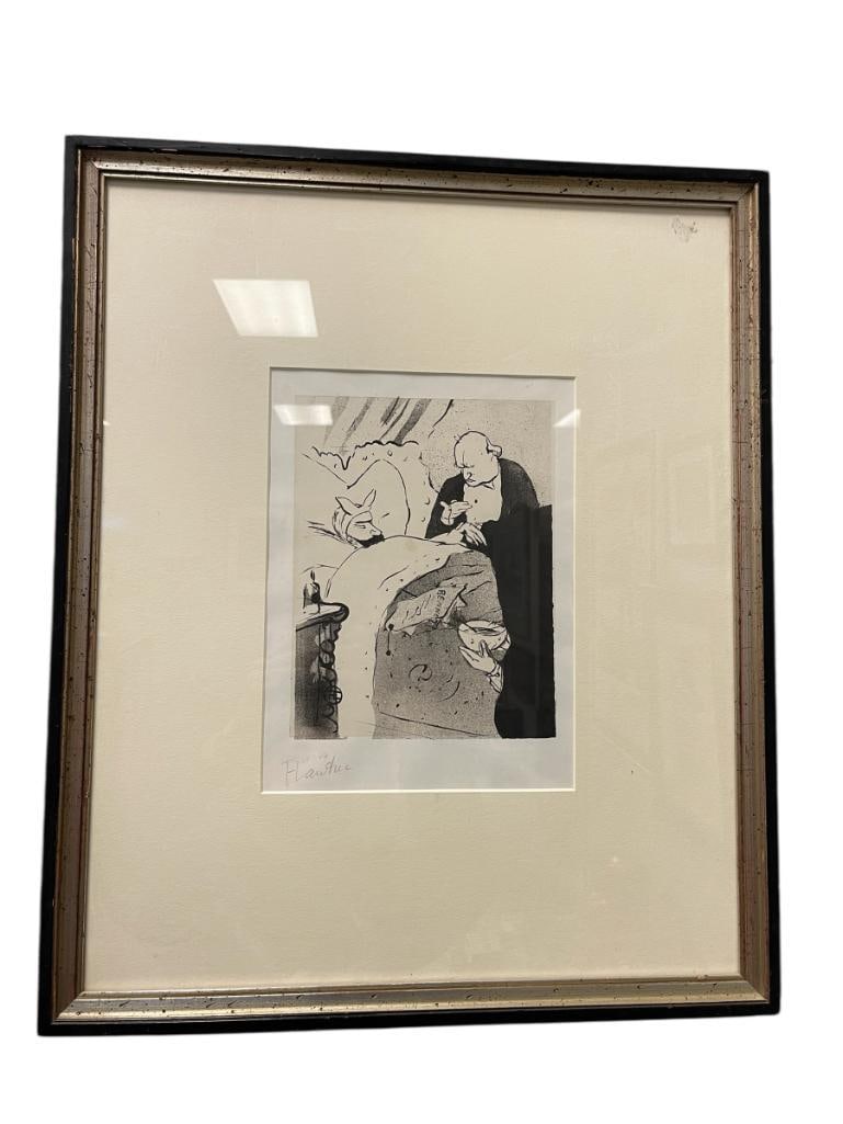 HENRI DE TOULOUSE-LAUTREC FRENCH CARICATURE ARTIST OF THE 19TH CENTURY 1893 LITHOGRPAH CARNOT MAL... (1 of 9)