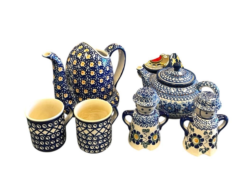 POLISH POTTERY BOLESLAWIEC HAND MADE POTTERY (1 of 15)