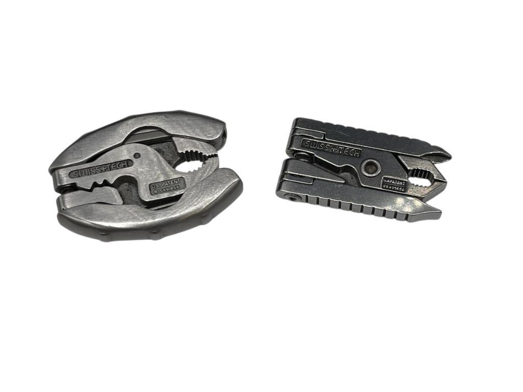 TWO SWISS+TECH POCKET TOOLS INCLUDING MICRO-PLUS EX 9-IN-1 TOOL (1 of 10)