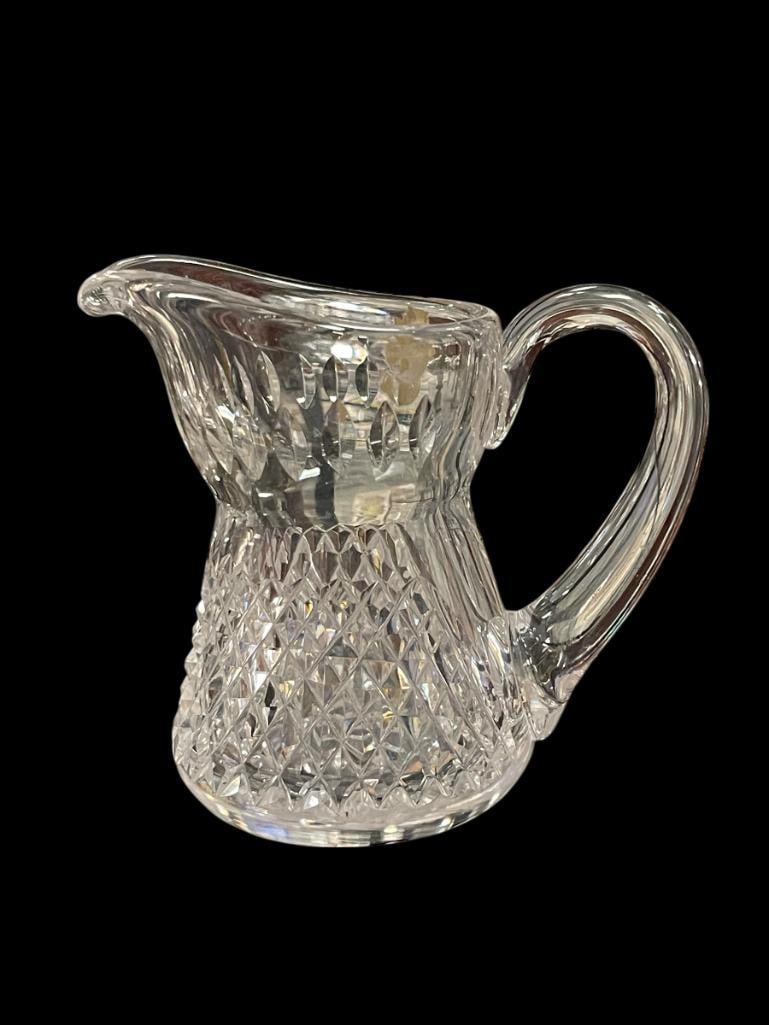 VINTAGE WATERFORD CRYSTAL ALANA PATTERN CREAMER / PITCHER (1 of 6)