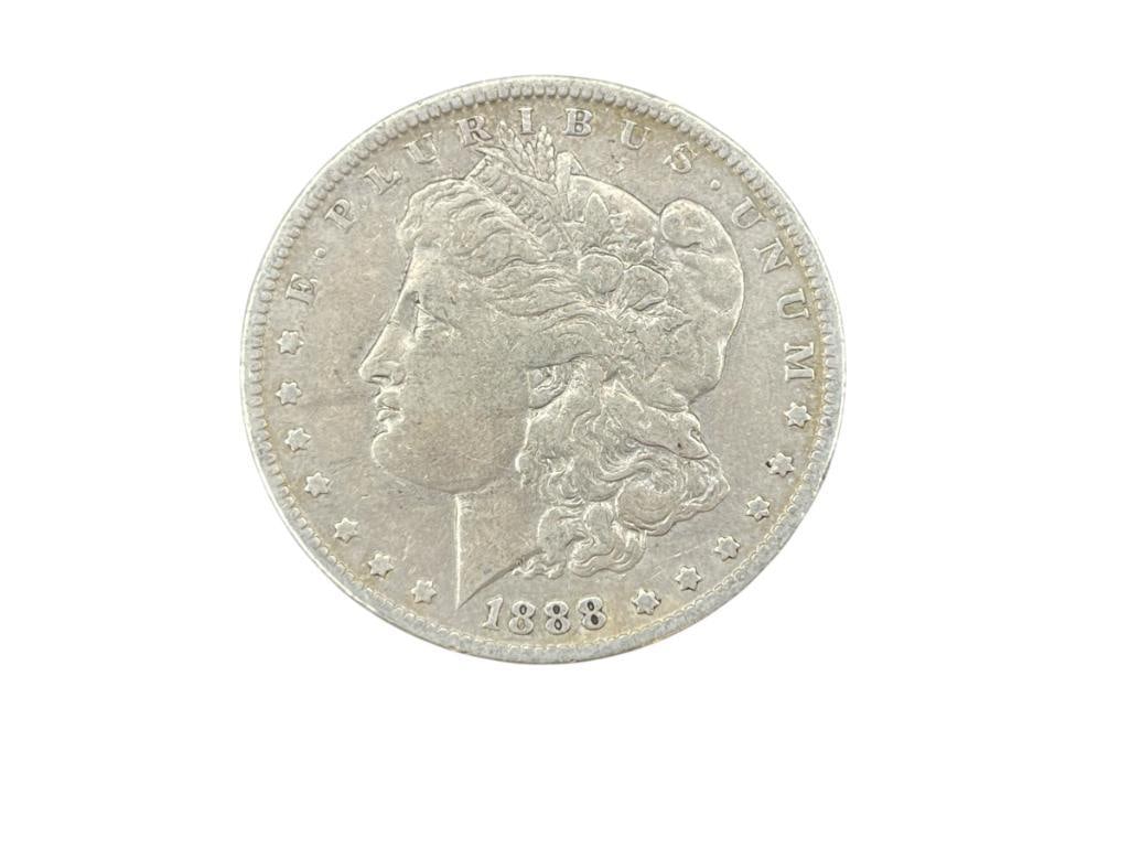 1888-O U.S. MORGAN SILVER DOLLAR (1 of 7)