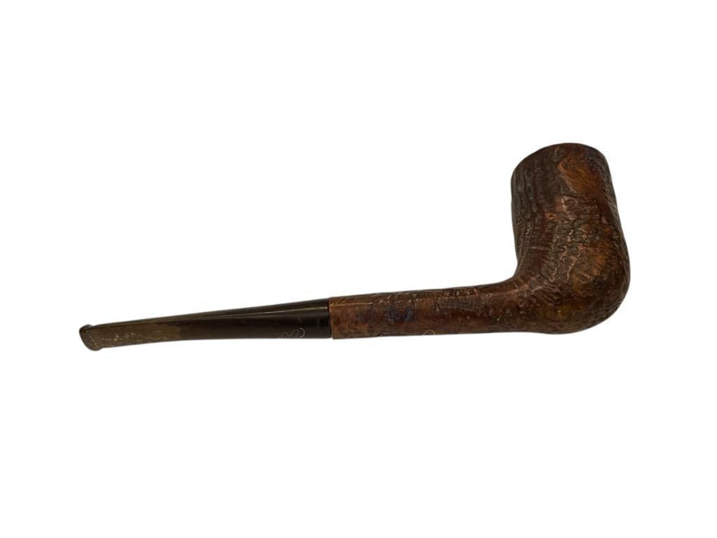 VINTAGE AMPHORA EXTRA 738 STRAIGHT STEM TOBACCO SMOKING PIPE: MADE IN HOLLAND, WITH STEM 5 5/8"